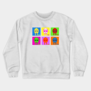 MF Doom Pop Art Style Crewneck Sweatshirt